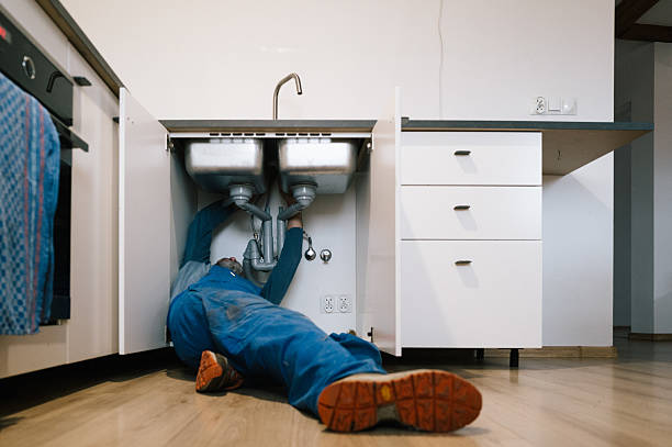 Professional Drain Cleaning technician working in Laveen, AZ